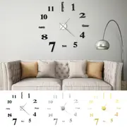 3D Wall Clock Analog Decorative Clock Modern Design XXL Multi Colours vidaXL