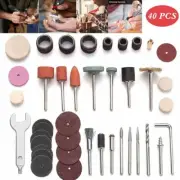 40pcs Mini Electric Drill Multi Rotary Tool Accessories Grinding Polishing