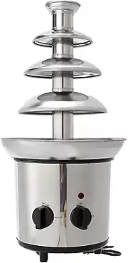 Stainless Steel Chocolate Fountain Machine 4 Tier Electric Chocolate Fondue Foun