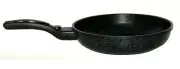 9.5in Textured Ceramic Marble Coated Cast Aluminium Non-Stick Frying Pan 24cm