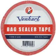 Venhart Bag Seal Tape 12mmx66m Red