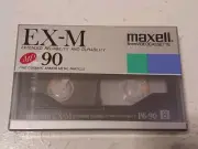 Maxell EX-M 90 8mm Video Cassette Blank Media Brand New Factory Sealed