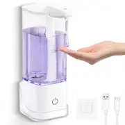 Automatic Hand Soap Dispenser Touchless: 550ml Wall Mount 3 Gear Adjustable L...