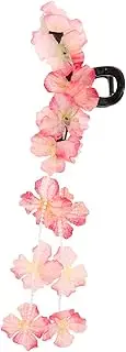FRCOLOR Flower Hair Claw Clips with Hydrangea Design Nonslip Floral Hair Accessories for Women Lightweight and Comfortable Ponytail Holders for Beach Parties and Photography