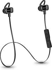 LUXA2 AD-HDP-PCLOBK-00 LAVI O Wireless Bluetooth 4.0 Sweatproof Sports in-Ear Earbuds Headphone for Running, Cycling, and Hiking