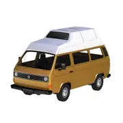 Motormax 1:24 Scale Volkswagen Type 2 (T3) Camper Van Diecast Model