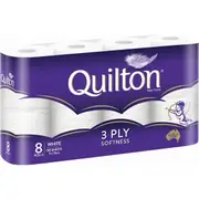 Quilton Classic Toilet Tissue 3 Ply 8 pack