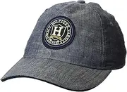 [Tommy Hilfiger] Men's Premium Varsity Adjustable Baseball Cap