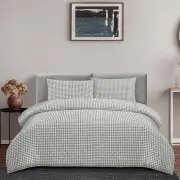 Ardor Boudoir Rowe Grey Quilt Cover Set
