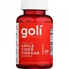 Goli ORGANIC APPLE CIDER VINEGAR Gummy Vitamins 60 Pcs WORLD BEST ACV GUMMIES!