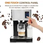 Automatic Coffee Machine | Small Italian Household Espresso Maker & Milk Frother