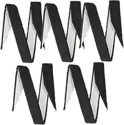 5Pcs Racket Sweatbands Absorbent Tennis Grip Tapes Slip Tennis Racket Grip for Badminton Fishing Rod Durable Portable for Sports Outdoor Activities