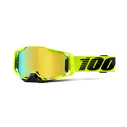 100% Armega Goggles Nuclear Circus - Gold Mirror Lens