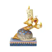 Disney Traditions Romance by Candlelight Lumiere Beauty & Beast Figurine