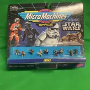 STAR WARS MICRO MACHINES EWOKS 9 PC MINI FIGURE SET B5