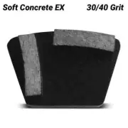 Flextool FT1ABE40-UNIT Bladetec® 30/40 Grit Quick-Fit Soft Concrete EX 2 Segment