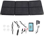 Auto Solar Trickle Charger, Car Battery Solar Charger, 200w Generator Panel Battery, 12-24v Automatic Foldable Waterproof Flexible Maintainer for Outdoor, Truck, Boat