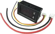 Current Gauge Voltage Meter - DC Amp Meter, Digital DC Voltage Display | Long Lasting 2 in 1 Current 0-100V LED Digital, Display Ammeter for Family, Friends, Home