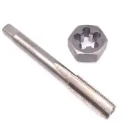 HSS M11 x 1.25mm Tap & M11 x 1.25mm Hexagon Die Metric Thread Right Hand Set