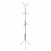 Ozoffer 12 Hook 3-Tier Hat Coat Clothes Rack Umbrella Stand Tree Style Steel Hanger