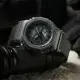 【CASIO 卡西歐】G-SHOCK 百搭酷黑 街頭潮流 Cordura尼龍錶帶 八角形錶殼 45.4mm(GA-2100BCE-1A)