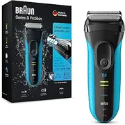 Braun GmbH 3 ProSkin 3040s Electric rechargeable and wireless razor with precision trimmer black and blue