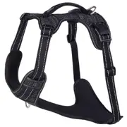 Rogz Explore Durable Nylon Dog Safety Harness Black - 4 Sizes