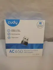 Cudy AC650 Wireless Dual Band USB WiFi Adapter 200Mbps Windows Compatible