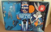 A NEW LEGACY BUGS BUNNY "TUNE SQUAD" SPACE JAM SLEEPWEAE SET - Size Medium
