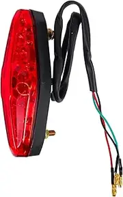 TOKIDNY LED Motorcycle Tail Brake Light Durable Motorbike Rear Lamp with Excellent Warning Effect for Enhanced Riding Safety and Performance