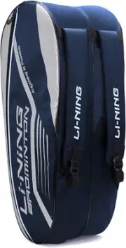 Hot Shot Double Zipper Polyester Badminton Kit Bag