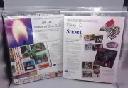 Creative Memories Power Pack & Classy Short Cuts-Mounting Paper Stickers ABC 123