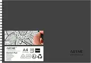 Artme A4 Sketch Pad, 30 Sheets 160gsm, Spiral Bound, Sketchbook