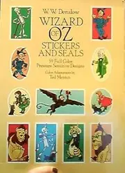 Wizard of Oz Stickers and Seals: 59 Full-Colour Pressure-Sensitive Designs