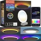 Lumary RGBAI Smart Recessed Lighting 8 Inch with Gradient Accent Light and Ni...