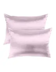 [Royal Comfort] Mulberry Silk Pillowcase Twin Pack (51x76cm) with Gift Box in Lilac