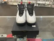 Air Jordan True Flight (TD) Toddler Shoes White-Black-Varsity Red 9c (15cm)