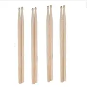 5 X Pairs Sets Drum Sticks Drumsticks Maple Wood Music Band Jazz Rock NEW (20)