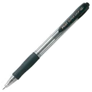 Pilot Super Grip Retractable Ballpoint Pen Medium Black BPGP-10R Box of 12 GNS-22475