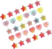 Tofficu Star Push Pins in Gradient 30pcs Decorative Push Pins for Office School