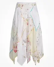 75 NWT Polo Ralph LaurenPeasant Patchwork scarf Quilt Long Skirt 0 $798