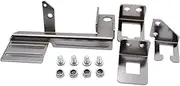 YUCHENSHLP Adjustable Chrome Throttle Cable Kickdown Bracket Kit Fits For Chevy SBC BBC Holley Kick Down