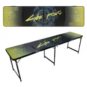 Beer Pong Table Cyberpunk Anime Style 8ft | Portable Drinking Game Table Party