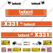 Fits Bobcat X331 Decal Kit Mini Excavator (Older) -3M Vinyl Aftermarket Kit!