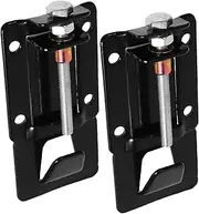 SHINEOFI 2pcs Adjustable Telescopic Range Hood Lifting Hook Metal Bracket for Kitchen Cookers Heavy Duty Wall Mounted Hanger for Compatibility and Quick Installation