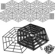 Pond Floating Net,Floating Fish Net Mesh Cover | Heron Repeller, Hexagonal Safety Mesh, Protective Tools Against Cats Seabirds for Garden