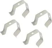 Mipcase 4Pcs BBQ Thermometer Probe Clip Holder for Accurate Temperature Readings for Smokers Grills Ovens Flexible Easy to Use Essential Accessory
