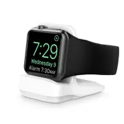 Apple Watch Charger Stand Durable TPU with Non-Slip Stable Base-White