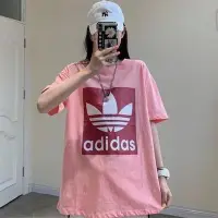 在飛比找Yahoo!奇摩拍賣優惠-100％原廠男女同款愛迪達 adidas 衣服 短T 短袖T