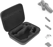 Osmo Mobile 6 Case, Waterproof Portable Travel Storage Protective Bag for Osmo Mobile 6 Gimbal Stabilizer Accessories, with Inner Pocket and Shockproof Pad